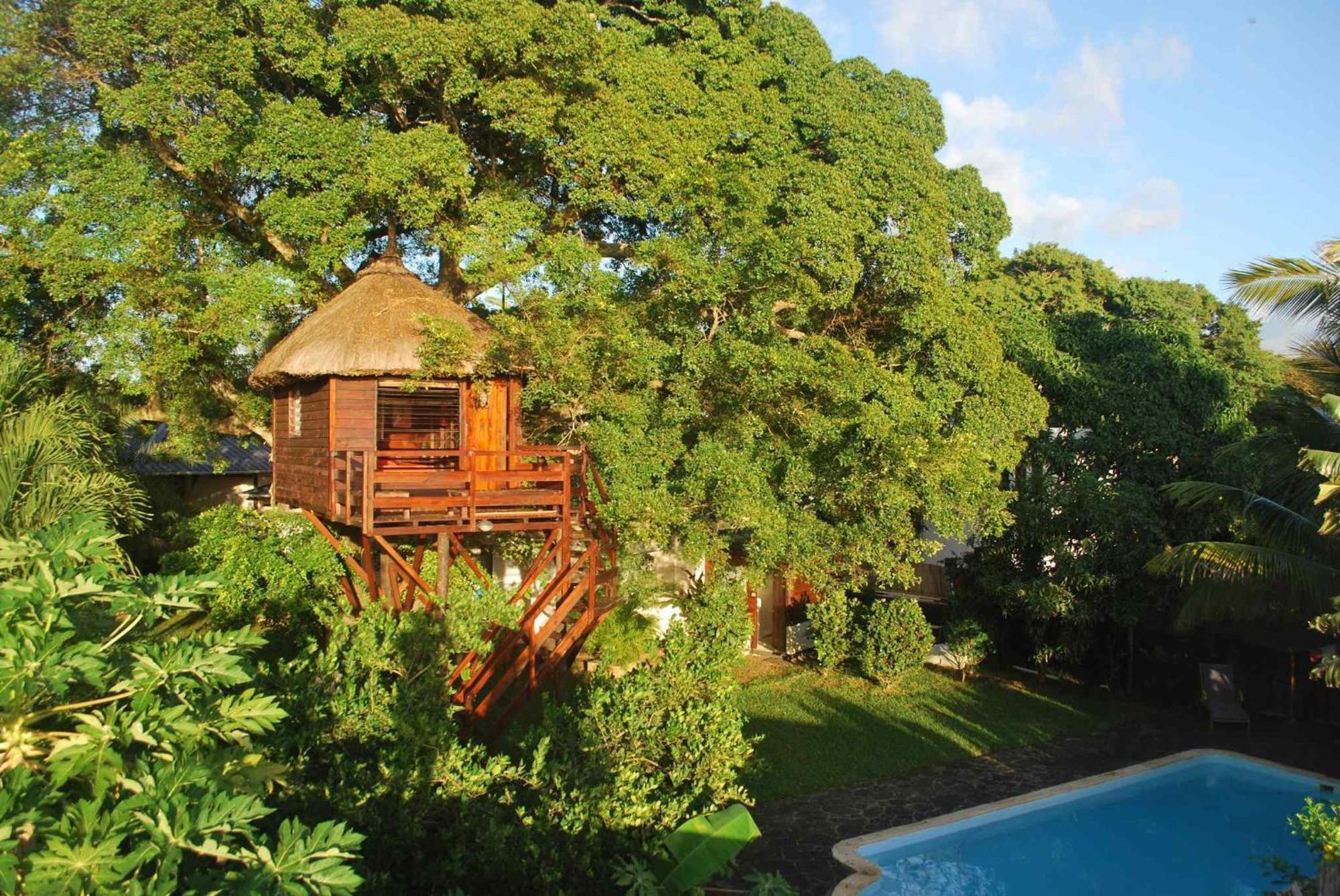 Tree Lodge Mauritius Belle Mare Exteriör bild