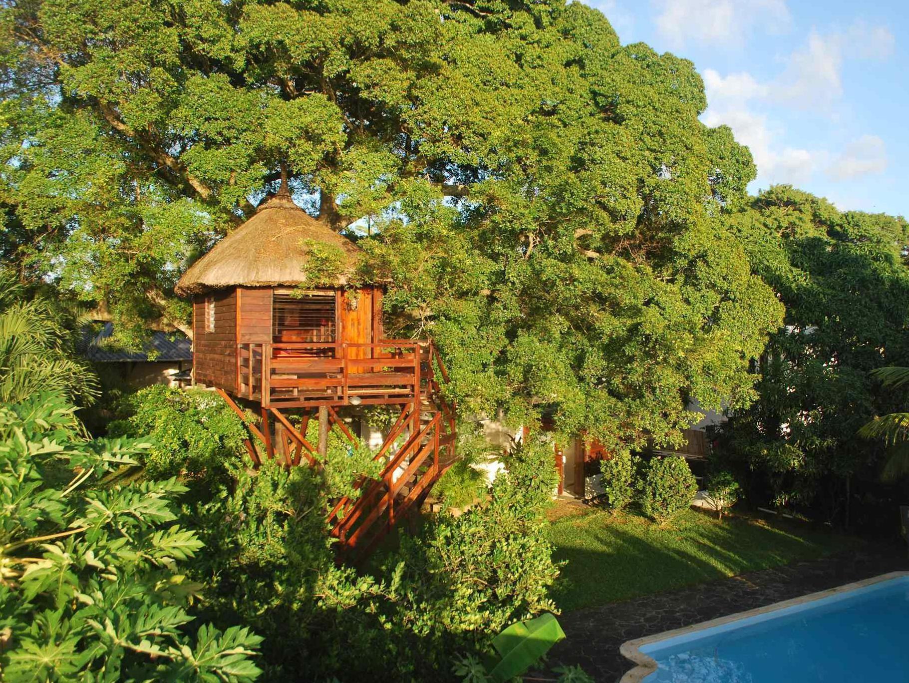 Tree Lodge Mauritius Belle Mare Exteriör bild